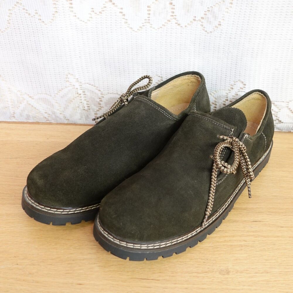 Country Maddox Julian Shoes Mens Sz EU 48 Equal to US 14 Suede Oxfords Side Tie
